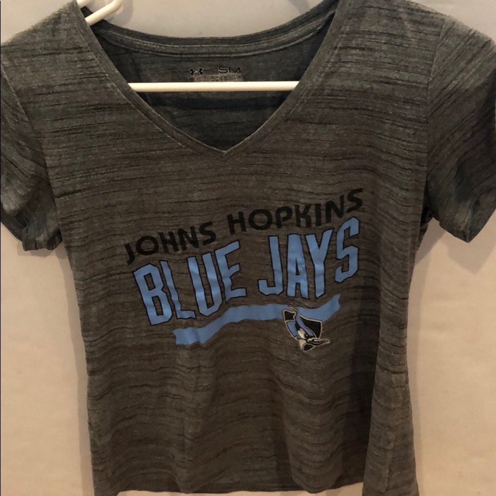 Grey Johns Hopkins V-neck